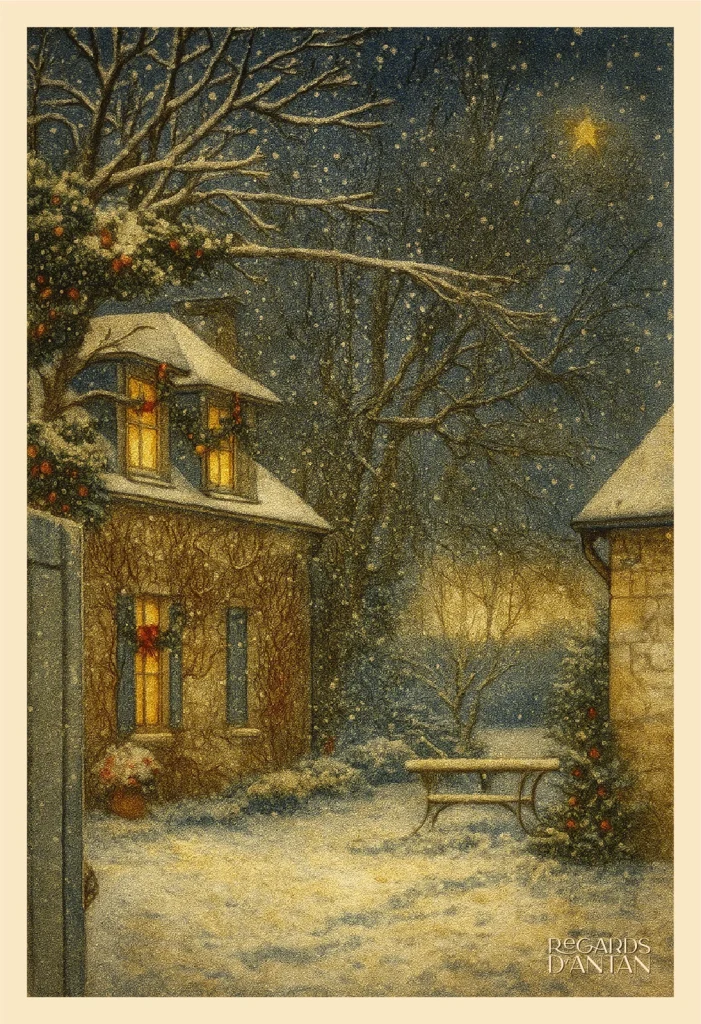 Affiche Fleurines, Veillée de Réveillon de Regards d'Antan