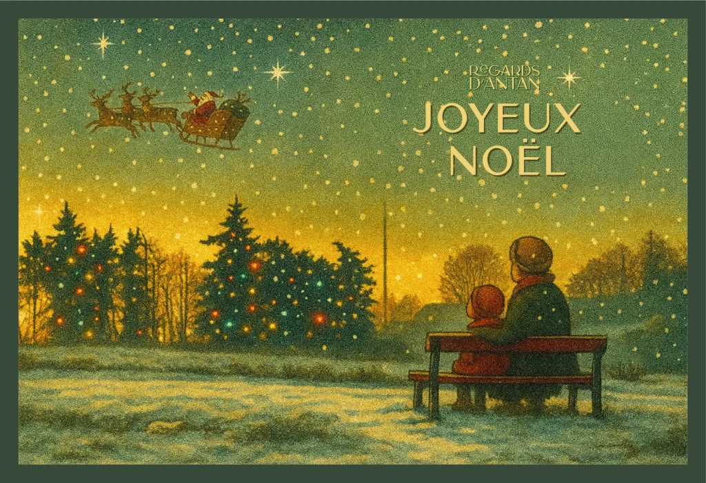 Affiche Joyeux Noël de Regards d'Antan